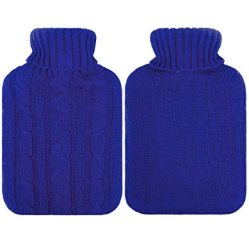 Attmu Hot Water Bottle with Knitted Cover - Versatile Comfort