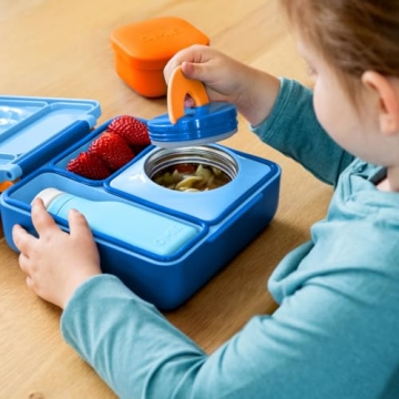 OmieBox Kids Insulated Lunch Box - Keep Meals Warm and Fresh