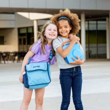 OmieBox Kids Insulated Lunch Box - Keep Meals Warm and Fresh