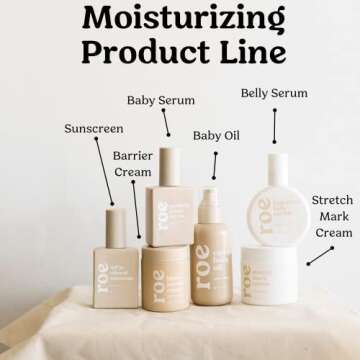 Roe Wellness- Baby Serum Hydrating Skincare Probiotic Protection | Hydrate, Soothe, Clean Ingredients & Safe For All Skin Babies, Infants, Toddlers & Kids (Power Serum)