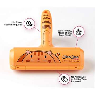 Chom Chom Roller Pet Hair Remover - Eco-Friendly Tool