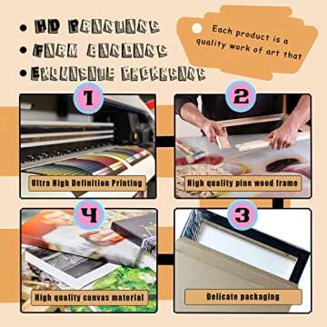 Wall Canvas Art,Yorkshire Terrier Watercolor Print Yorkie Art Print Terrier Art Gift Pet Dog Lover Gift Puppy Poster Wall Art Dog Art Housewarming Gift-5 in x7 in-Ready to hang