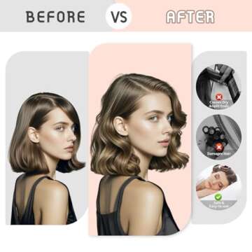 Heatless Curls Overnight Rods for All Hair Types