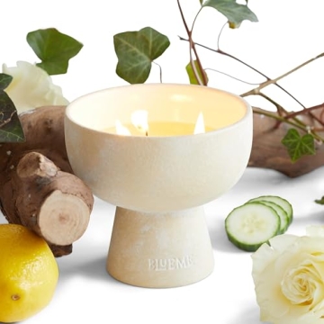 Refillable BLUEME Renew-Ivy & Rose Wellness Candle