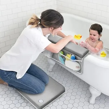 Baby Bath Kneeler & Elbow Rest | Comfortable & Safe Set