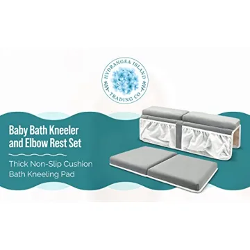 Baby Bath Kneeler & Elbow Rest | Comfortable & Safe Set