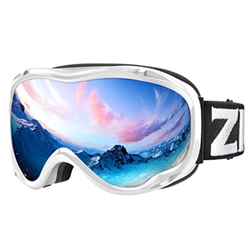 Premium ZIONOR Ski Goggles for All Ages - Anti-Fog UV Protection