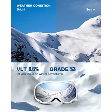 Premium All-Age ZIONOR Ski Goggles - Anti-Fog & UV Protection