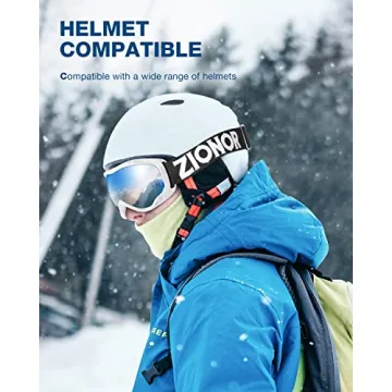 Premium All-Age ZIONOR Ski Goggles - Anti-Fog & UV Protection