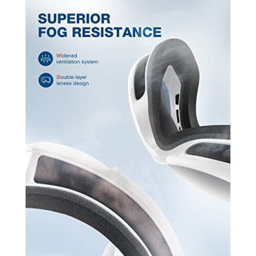 Premium All-Age ZIONOR Ski Goggles - Anti-Fog & UV Protection