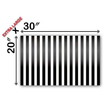 Premium Tissue Paper Black & White Stripes Tissue Paper 20 X 30-24 Sheet