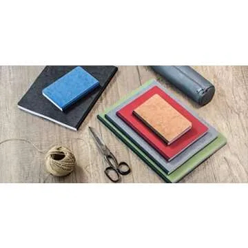 Clairefontaine Basic Large Clothbound Notebook (6 x 8.25) Green 192 Pages