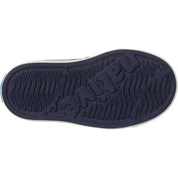 Native Shoes Unisex-Baby Jefferson Child-K Water Shoe, Regatta Blue/Shell White, 7 Medium US Toddler