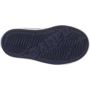 Native Shoes Unisex-Baby Jefferson Child-K Water Shoe, Regatta Blue/Shell White, 7 Medium US Toddler