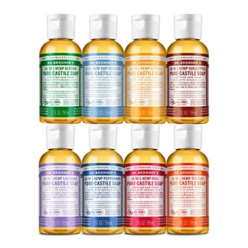 Dr. Bronner's Organic Pure-Castile Soap Gift Pack - 8 Scents