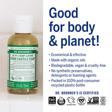 Dr. Bronner's Organic Pure-Castile Soap Gift Pack - 8 Scents