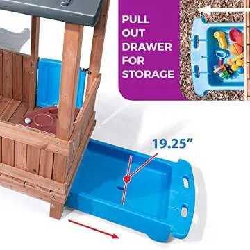 Step2 Woodland Adventure Playhouse & Slide for Kids