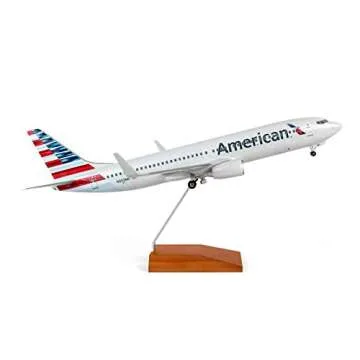 Daron Skymarks American 737-800 New Livery Aircraft (1/100 Scale)