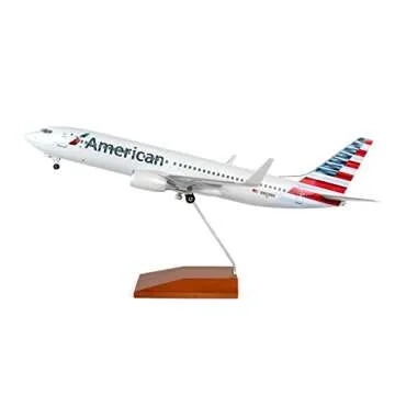 Daron Skymarks American 737-800 New Livery Aircraft (1/100 Scale)