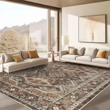 Rugland 9x12 Area Rug | Stain Resistant & Washable