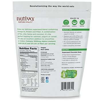 Nutiva Organic Superseed Blend for Healthy Lifestyles
