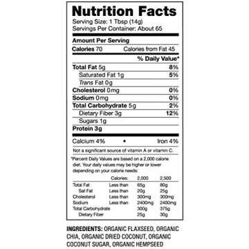 Nutiva Organic Superseed Blend for Healthy Lifestyles