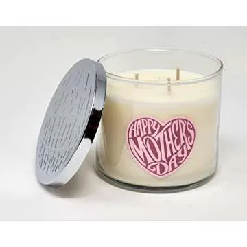 Clearance ~ Happy Mothers Day Candle | Gifts for Mom | Mothers Day Gift | Large 3 Wick Soy and Cocon...