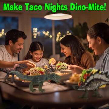 Funwares Dinosaur Taco Holders: Fun for All Ages