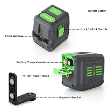 ENVENTOR Green Laser Level Self-Leveling High Accuracy