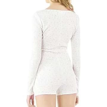 LimbirTizes Floral Print Long Sleeve Jumpsuit for Women