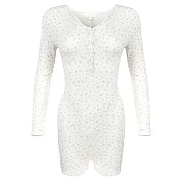 LimbirTizes Floral Print Long Sleeve Jumpsuit for Women