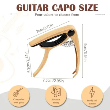 Custom Engraved Guitar Capo for Musicians and Gift