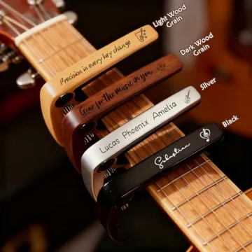 Custom Engraved Guitar Capo for Musicians and Gift