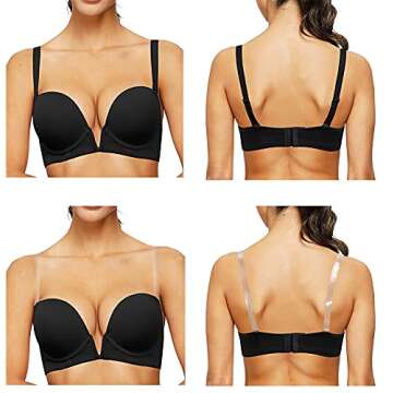 Stylish Upushall Women's Deep Plunge V Bra for Every Occasion