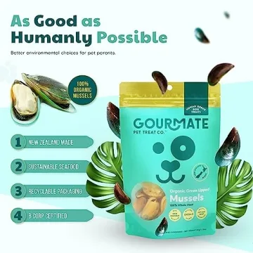 Gourmate Green-Lipped Mussels - Healthy Dog Treats