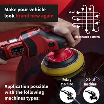 Menzerna Medium Cut Foam Polishing Pad 6"/ 150 mm