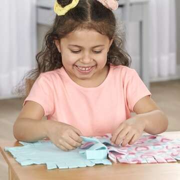 Melissa & Doug No-Sew Fleece Quilt Craft Kit for Kids