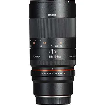 Rokinon 100mm F2.8 Macro Lens for Sony E Cameras
