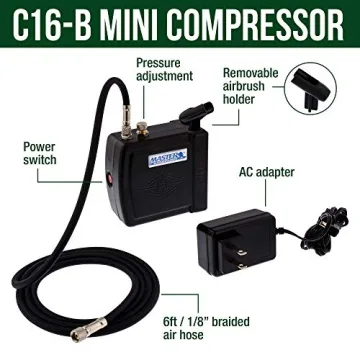 Master Airbrush Multi-Purpose Airbrushing System for All