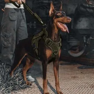 Durable OneTigris Tactical Bungee Dog Training Leash