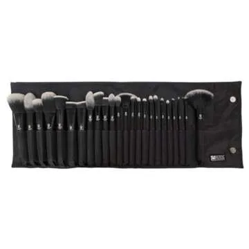 Royal & Langnickel Full Size MODA Pro Full Face 25PC Makeup Brush Set with Travel Pouch