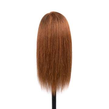 Natural Secret Human Hair Mannequin Head for Styling
