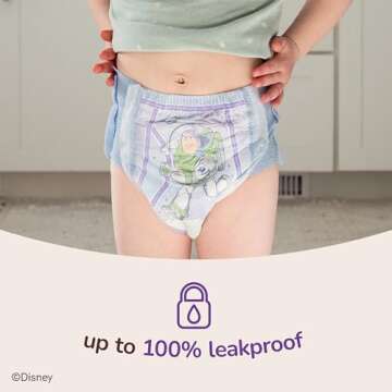 Pull-Ups Boys' Skin Essentials Potty Training Pants, Training Underwear, 2T-3T (16-34 lbs), 18 Ct