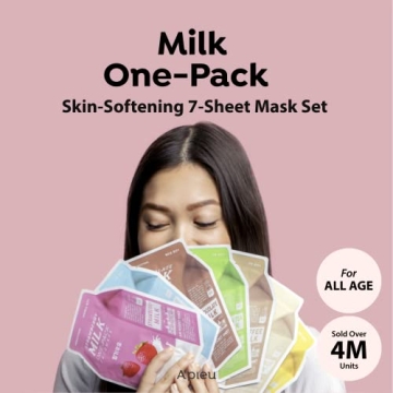 A’PIEU Milk Sheet Mask with Essence for Hydrated Skin