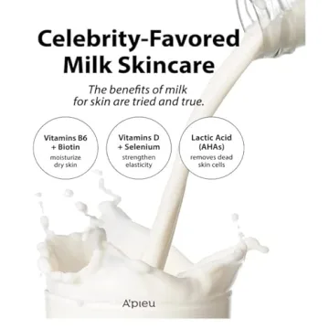 A’PIEU Milk Sheet Mask with Essence for Hydrated Skin