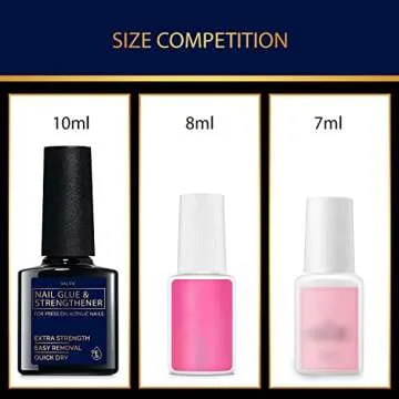 Valitic Strong Nail Glue for Quick Dry, Long Lasting Nails