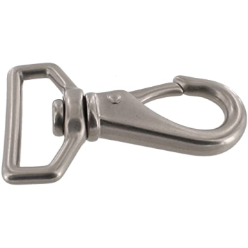 250 Nickel Matte Swivel Lever Snap for Durable Crafting Solutions