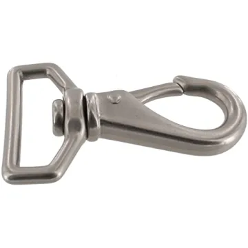 250 Nickel Matte Swivel Lever Snap for Durable Crafting Solutions