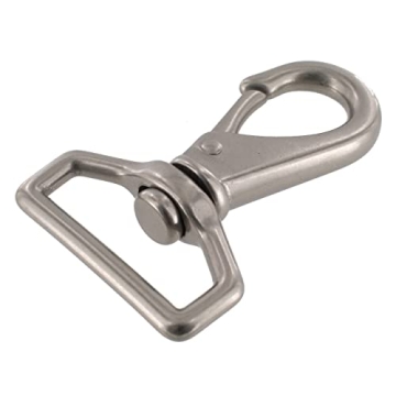 250 Nickel Matte Swivel Lever Snap for Durable Crafting Solutions