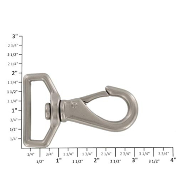 250 Nickel Matte Swivel Lever Snap for Durable Crafting Solutions
